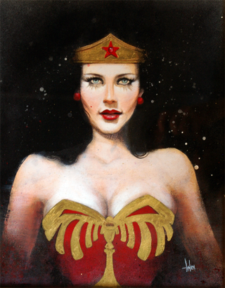 Illustration for article titled Geek girls paint geek icons, and the results will make you smile